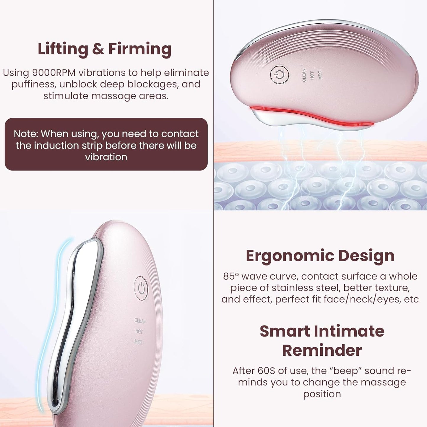 4-in-1 Electric Gua Sha Face Massager