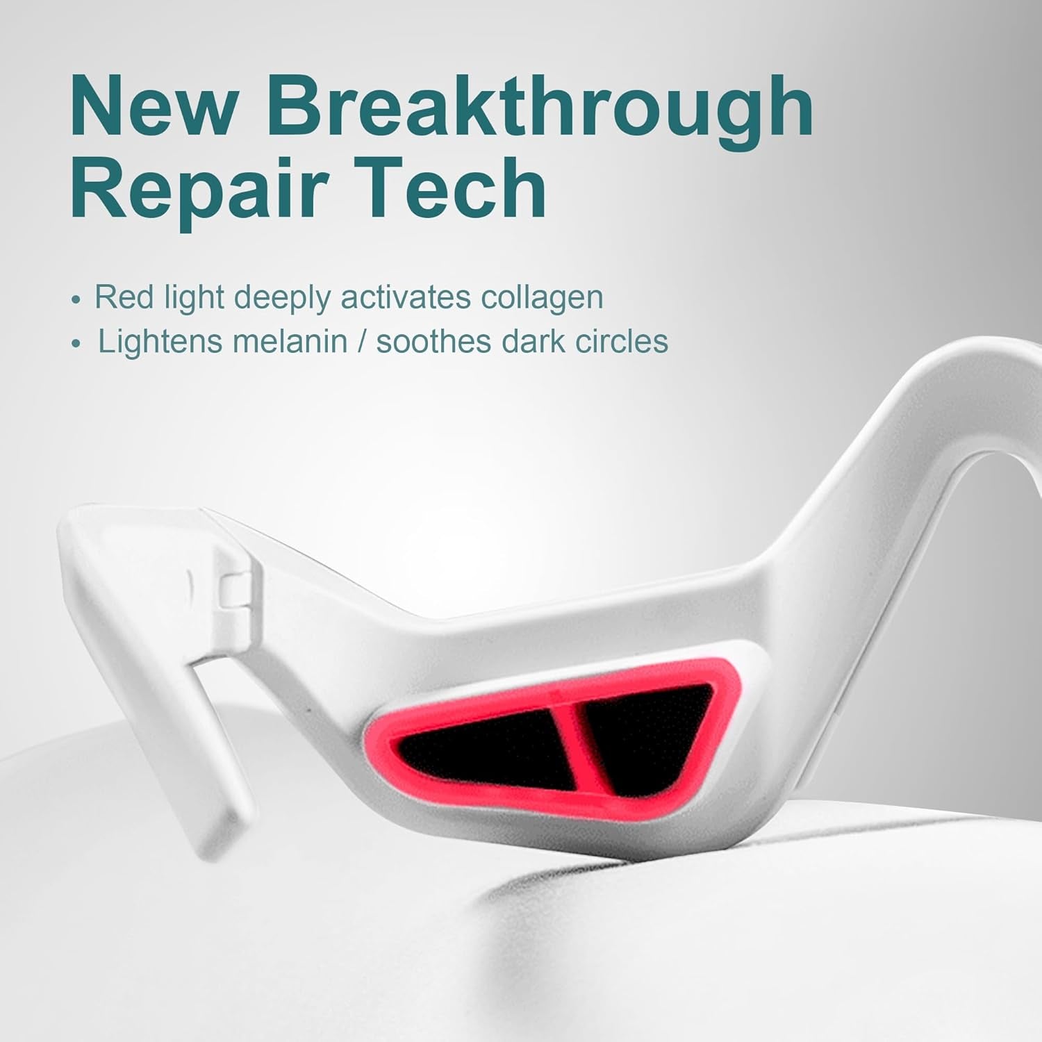 Under Eye Red Light Therapy Glasses