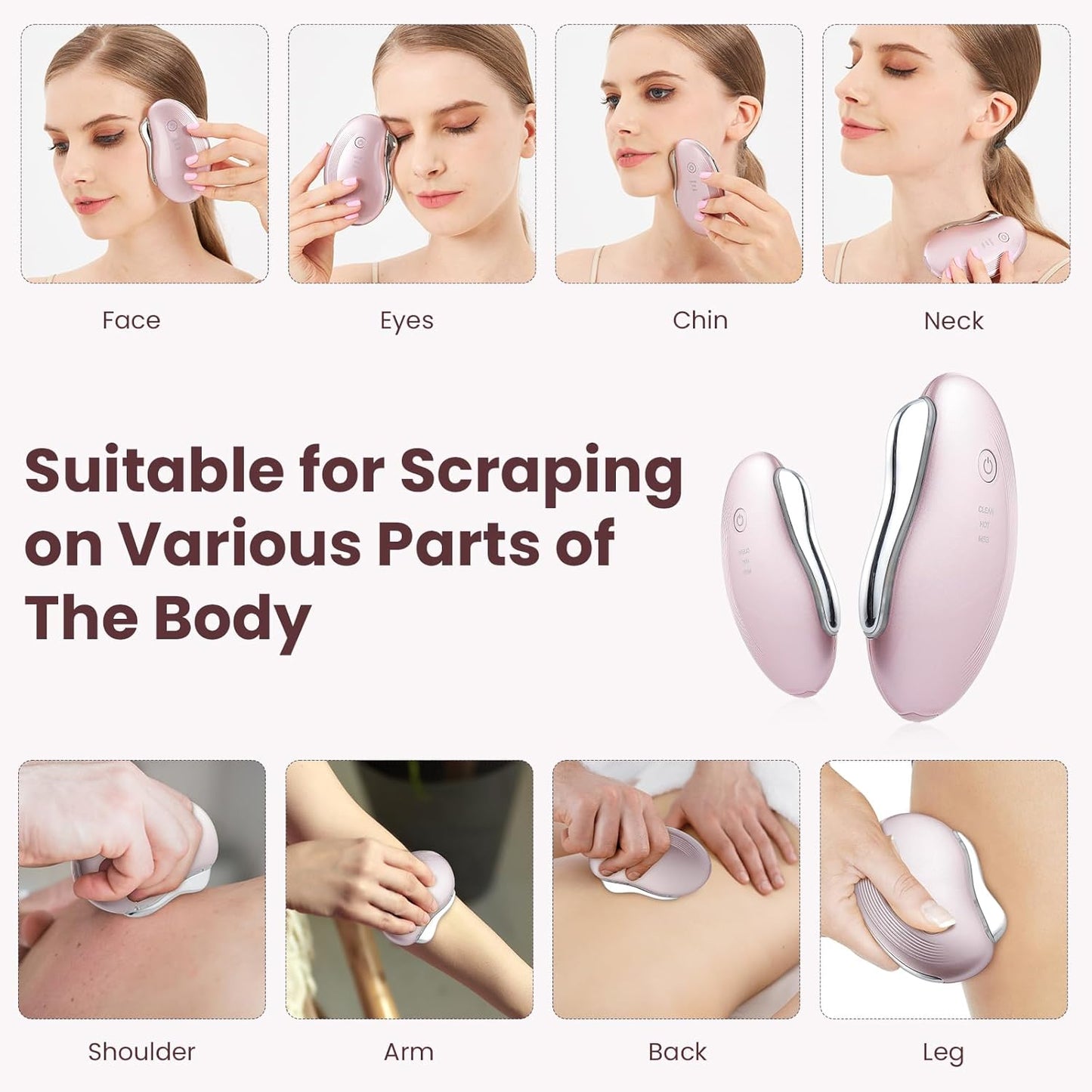 4-in-1 Electric Gua Sha Face Massager